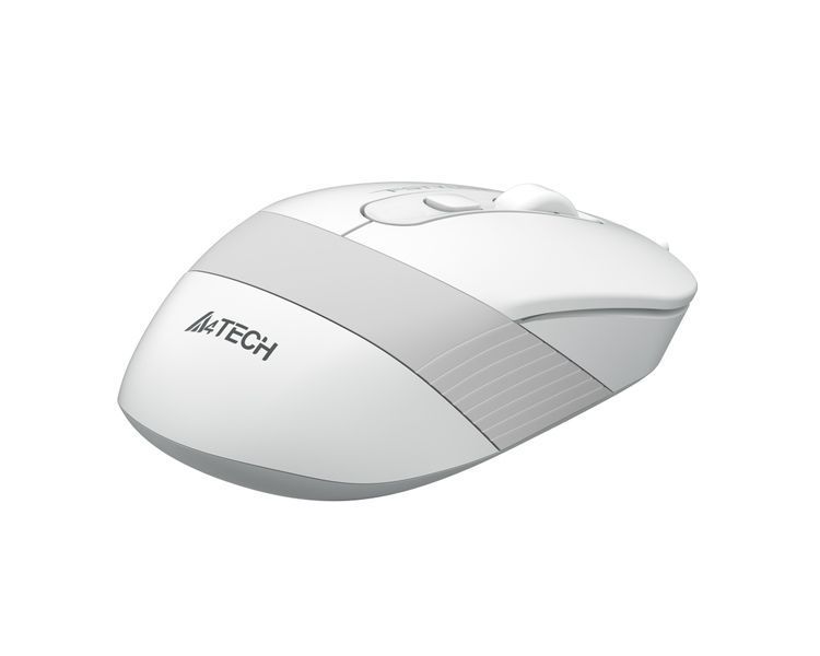 Миша A4Tech Fstyler FM10S (White), безшумна, USB, колір білий FM10S (White) 1604564 фото