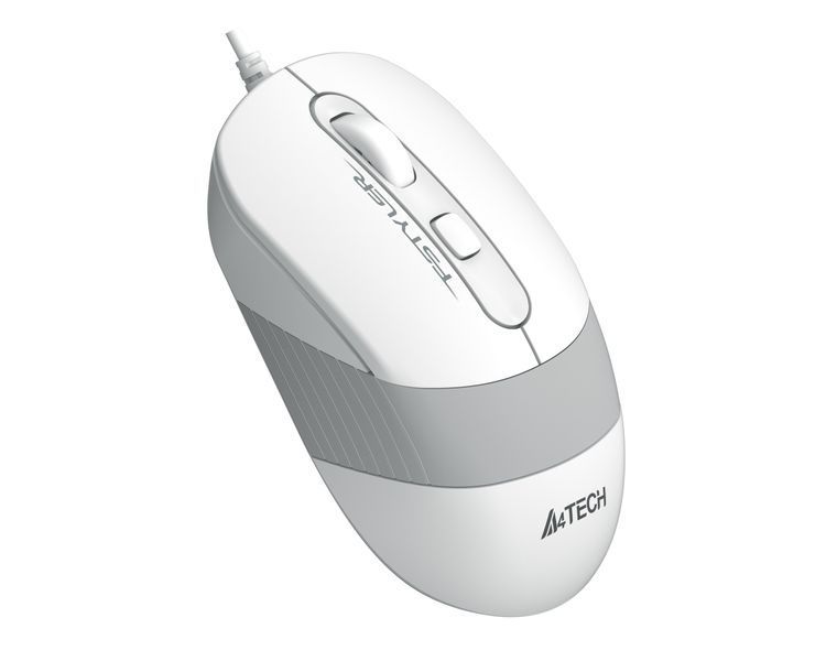 Миша A4Tech Fstyler FM10S (White), безшумна, USB, колір білий FM10S (White) 1604564 фото