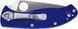Ніж Spyderco Tenacious Blue CPM-S35VN C122PBL 871472 фото 2