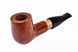 Трубка Brog 2 x 4 см Чорна із коричневим (69BR) V77553197 фото 1