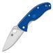 Ніж Spyderco Tenacious Blue CPM-S35VN C122PBL 871472 фото 7