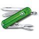 Швейцарський ніж Victorinox Classic 58 мм 7 функцій Зелений напівпрозорий (0.6223.T41G) V77552852 фото 1