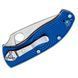 Ніж Spyderco Tenacious Blue CPM-S35VN C122PBL 871472 фото 5