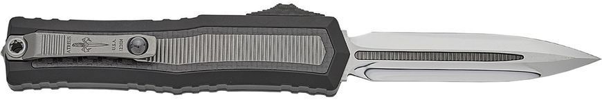 Ніж Microtech Atreus Custom Double Edge Mirror Polish CF Ti Inlay 1290-HPCFTI-MCK 14090705 фото