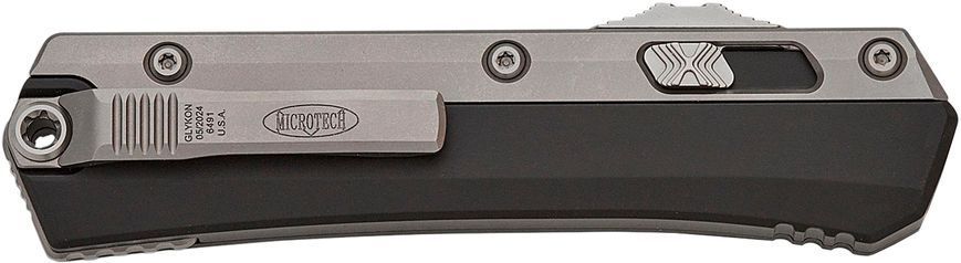 Ніж Microtech Glykon Tanto Stonewash Titanium Aluminium Black 185-10 14090625 фото
