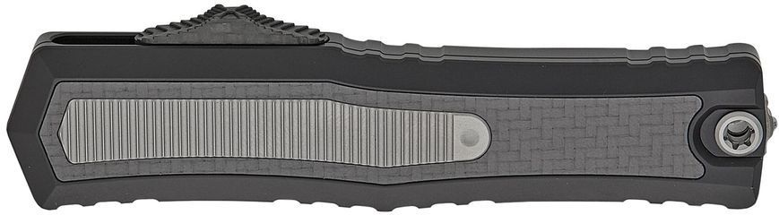 Ніж Microtech Atreus Custom Double Edge Mirror Polish CF Ti Inlay 1290-HPCFTI-MCK 14090705 фото