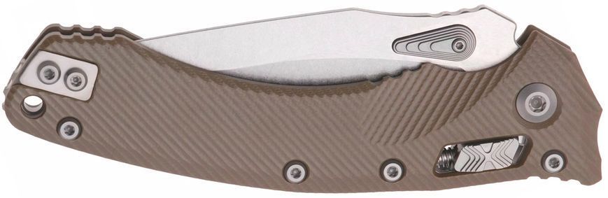 Нож Microtech Amphibian Stonewash Fluted G10 OD Green 137RL-10FLGTOD 14090774 фото
