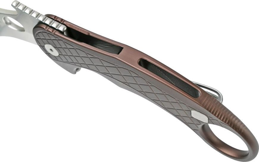 Ніж Lionsteel L.E.One Aluminium Brown LE1 A ES 392095 фото