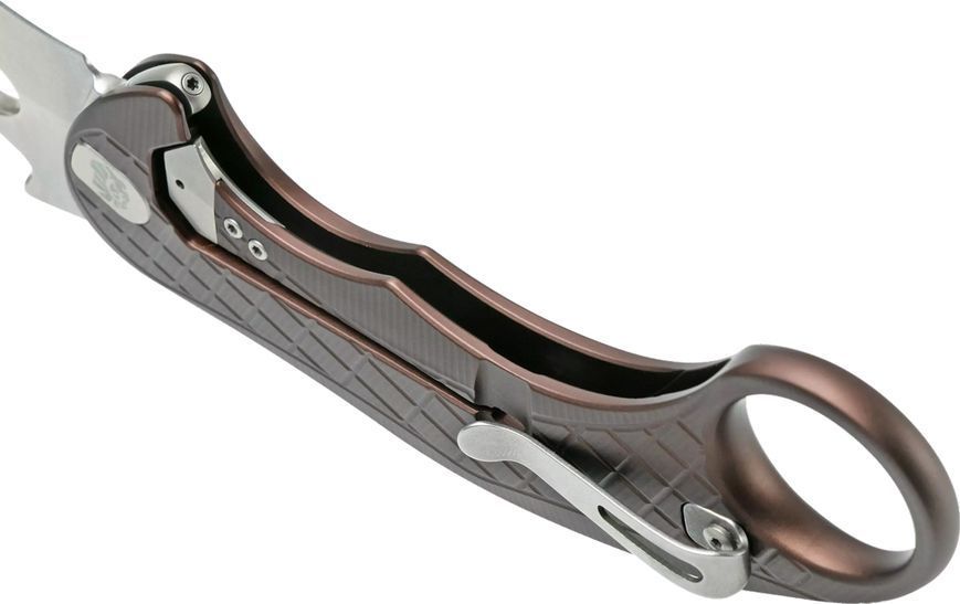 Ніж Lionsteel L.E.One Aluminium Brown LE1 A ES 392095 фото