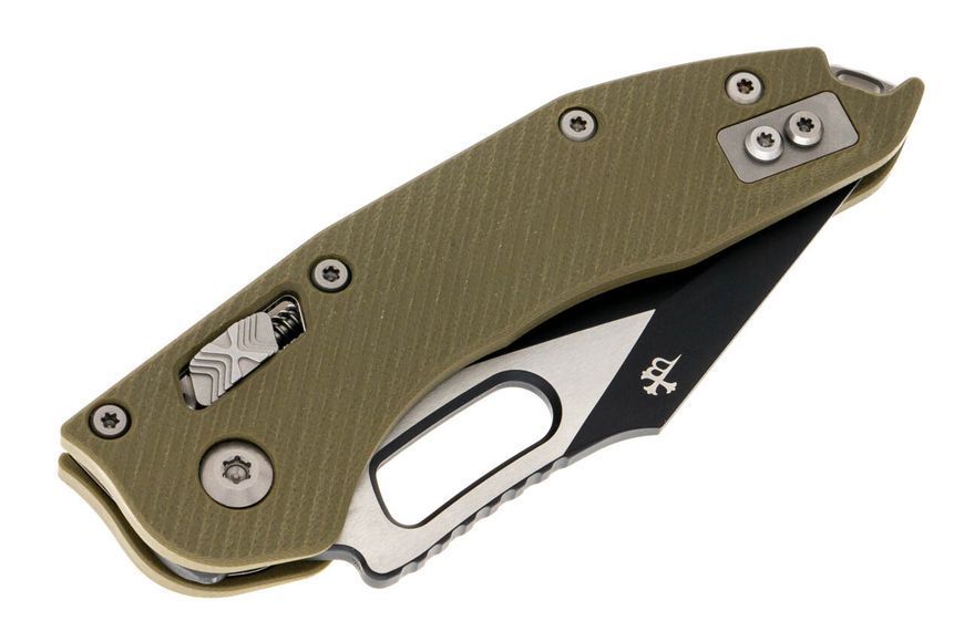Ніж Microtech Stitch S/E Ram-Lock fluted Чорний клинок руків'я G-10 G-10 OD Green 169RL-1FLGTOD 4009481 фото