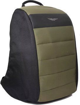 Рюкзак для ноутбука 15 дюймів 20 л Police Shroud Anti-Theft Backpack Чорний/Зелений V77552636 фото
