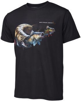Футболка Savage Gear Cannibal T-Shirt S Black 18542320 фото