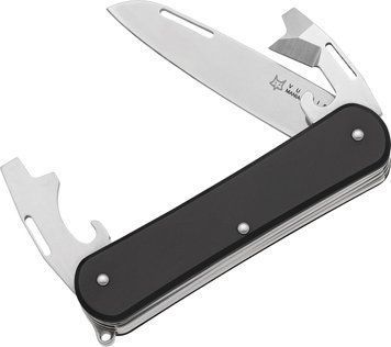 Ніж багатофункціональний Fox Vulpis Aluminium Black 3 інструменти FX-VP130-3 BK 17530712 фото
