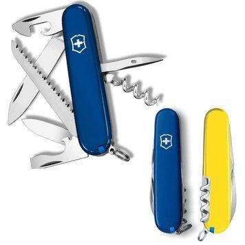 Швейцарський ніж Victorinox Swiss Army Camper Ukraine синьо-Жовтий 1.3613.2.8 4008854 фото