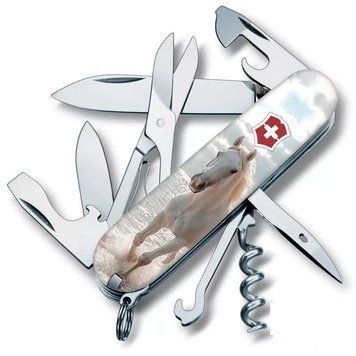 Швейцарський ніж Victorinox Climber Zodiac Білий кінь Різнокольоровий глянсовий 1.3703.7_Z5270pk V77554177 фото