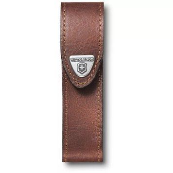 Чохол шкіряний для ножа Victorinox 111 мм 2-3 шари Коричневий (4.0547) V77553323 фото