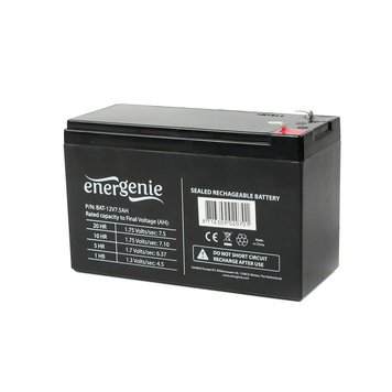 Акумуляторна батарея EnerGenie BAT-12V7.5AH, 12В 7.5Aч BAT-12V7.5AH 1000022 фото