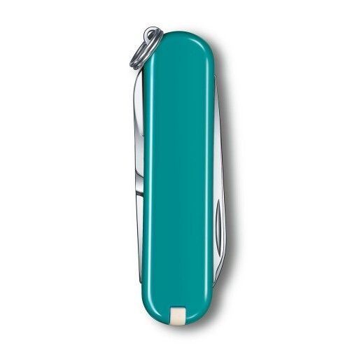 Швейцарський ніж Victorinox Сlassic SD Mountain Lake блістер 0.6223.23B1 4008386 фото