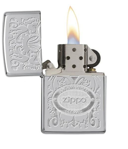 Зажигалка Zippo 24751 American classic Crown Stamp ZP77890006 фото