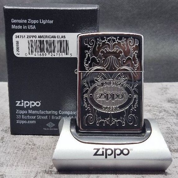 Зажигалка Zippo 24751 American classic Crown Stamp ZP77890006 фото