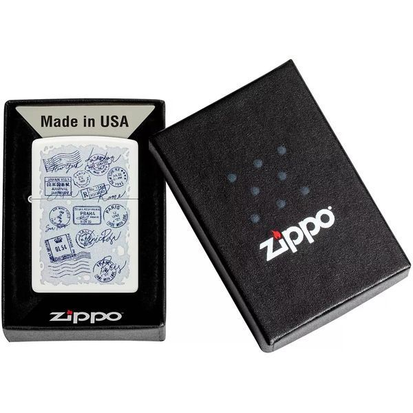 Запальничка бензинова Zippo Stamps Design (46371) V77550906 фото