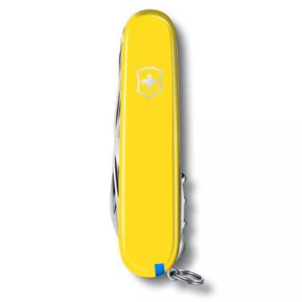 Швейцарский нож Victorinox Huntsman Ukraine Желто-синий (1.3713.8.2) V77552976 фото