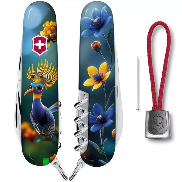 Швейцарський ніж Victorinox Spartan Райська синя пташка 1.3603.3_R2090pk V77554544 фото