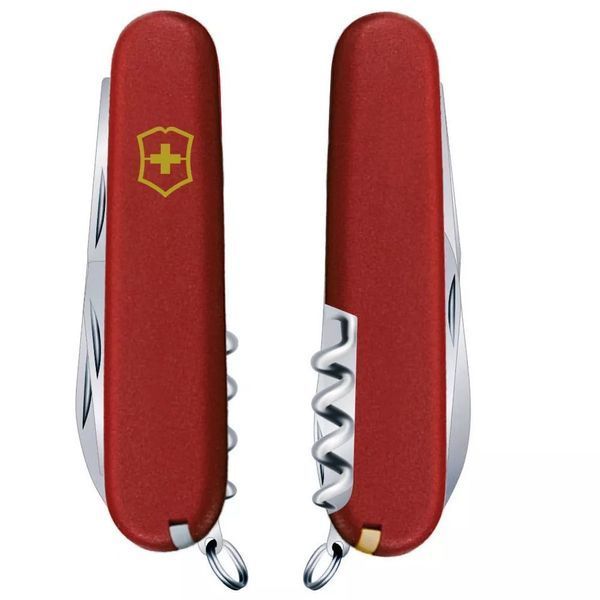 Швейцарский нож Victorinox Spartan Mat Красный матовый лак с желтым лого (1.3603_M0008p) V77552808 фото