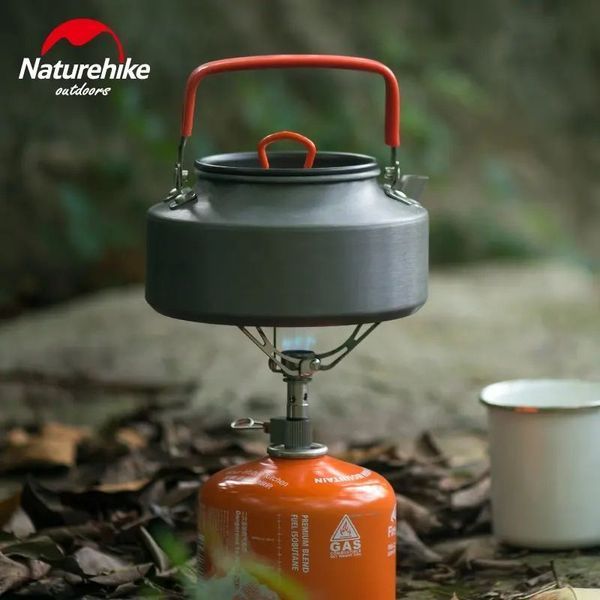 Чайник Naturehike NH17C020-H 1.1 л, алюміній, Сірий 62950 фото