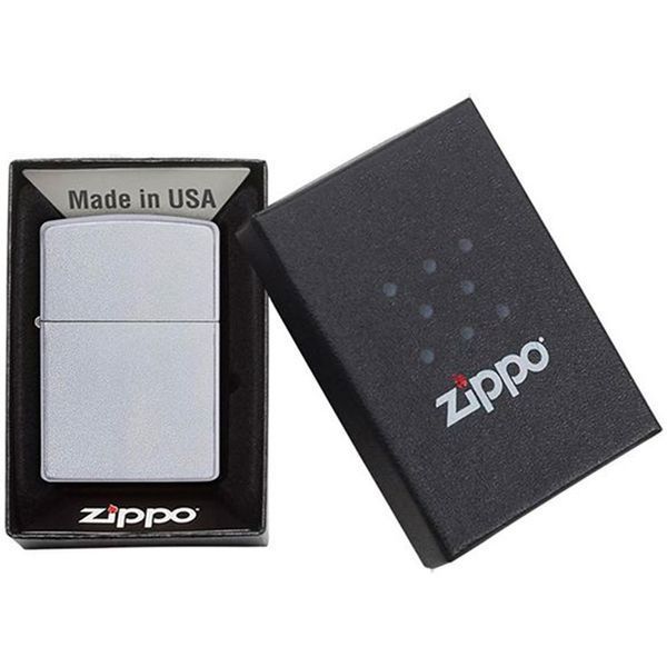 Запальничка ZIPPO Satin Chrome (205) V77550774 фото