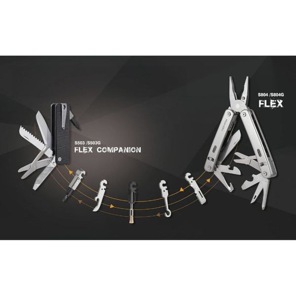 Мультитул Roxon Flex Companion S503G Фиолетовый S503GPurp 100003407 фото