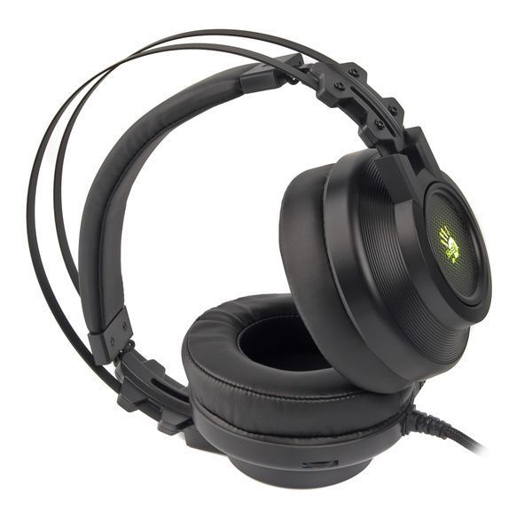 Гарнітура ігрова Bloody G525 з підсвічуванням, USB чорна G525 Bloody (Black) 1605584 фото