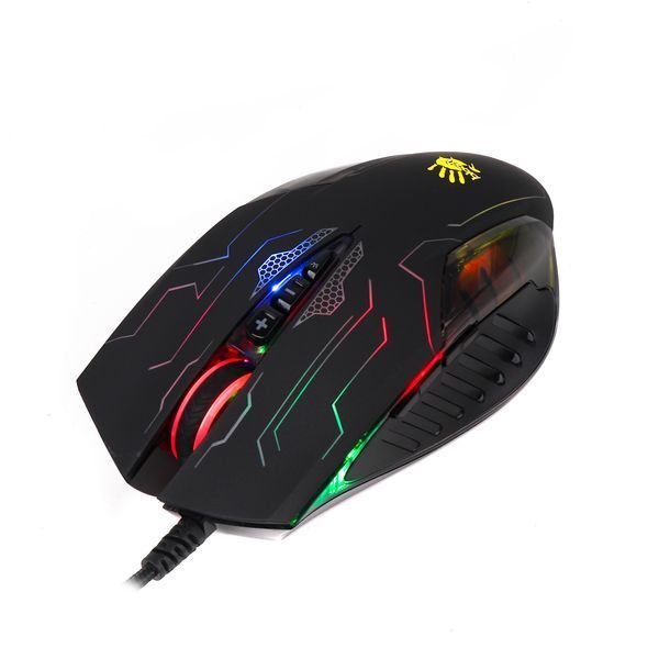 Мышь игровая A4-Tech Bloody Q50, с подсветкой, USB Q50 Bloody Battlefield 1603682 фото