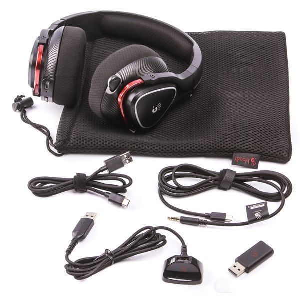 Навушники ігрові Bloody MR710, RGB, колір чорний MR710 Bloody (Black) 1605471 фото
