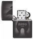 Запальничка Zippo High Polish Black Radiant Design 46175 V77553992 фото 4
