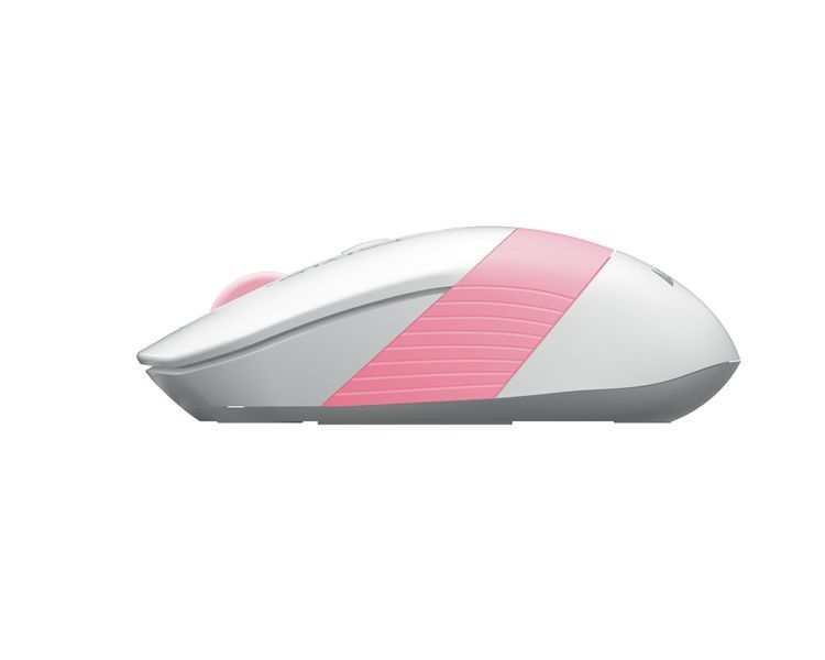 Миша бездротова A4Tech Fstyler FG10 (Pink), USB, колір білий+рожевий FG10 (Pink) 1604565 фото