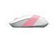 Миша бездротова A4Tech Fstyler FG10 (Pink), USB, колір білий+рожевий FG10 (Pink) 1604565 фото 3
