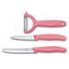 Набор Victorinox Swiss Classic Trend Colors Paring Knife Set with Tomato and Kiwi Peeler Светло-красный (6.7116.33L12) V77551949 фото 1