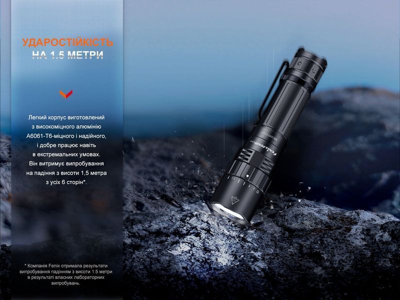 Ліхтар ручний Fenix PD40R V3.0, 3000 lm 93822 фото