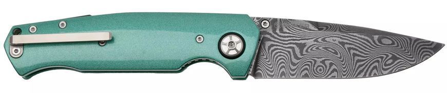 Нож Boker 1969 Mach-1 Damast Aluminium Green 111102DAM 23731207 фото