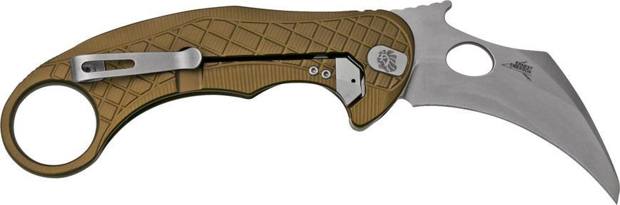Ніж Lionsteel L.E.One Aluminium Green LE1 A GS 392096 фото
