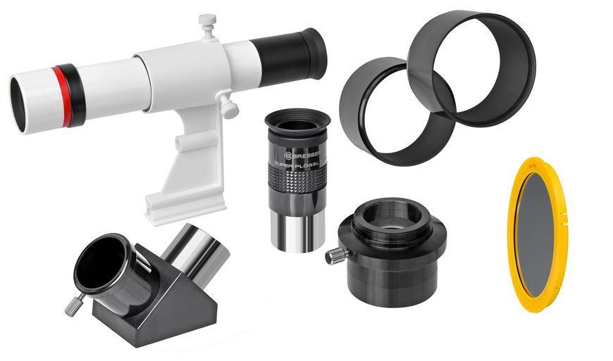 Телескоп Bresser Messier AR-102xs/460 EXOS-1/EQ4 ED Lens з сонячним фільтром 4702467 фото