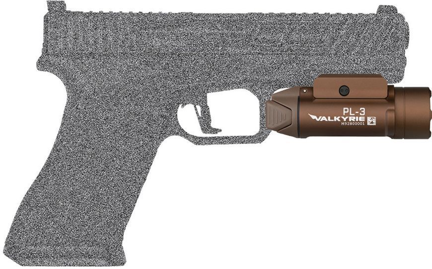 Ліхтар Olight PL-3 Valkyrie Desert Tan Weawer/Picatinny (1300 Lm) PL-3 Valkyrie DT 23703885 фото