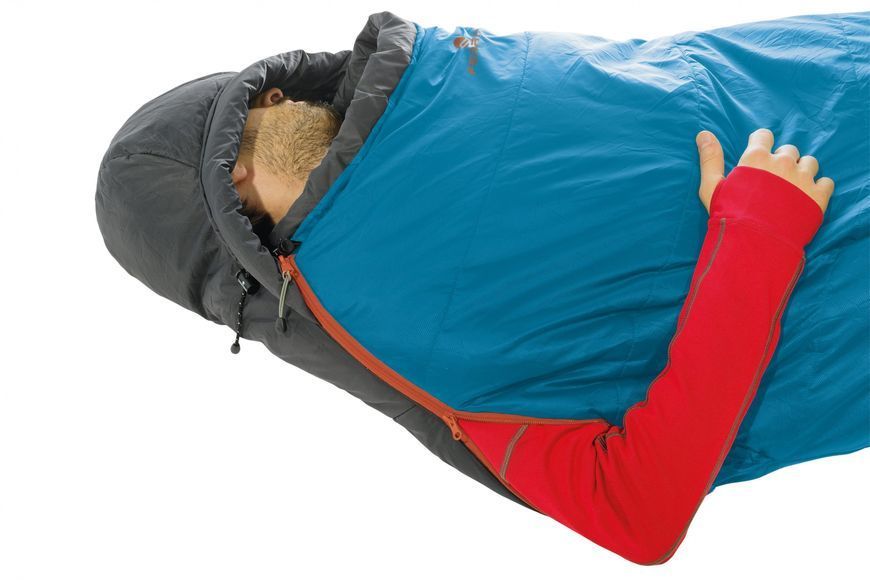 Спальний мішок Ferrino Nightec Lite Pro 600 L/-5&deg;C Blue/Grey Left (86309HBG) 926531 фото