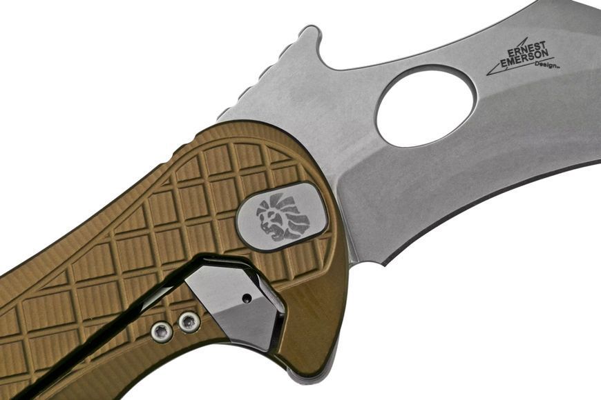 Ніж Lionsteel L.E.One Aluminium Green LE1 A GS 392096 фото