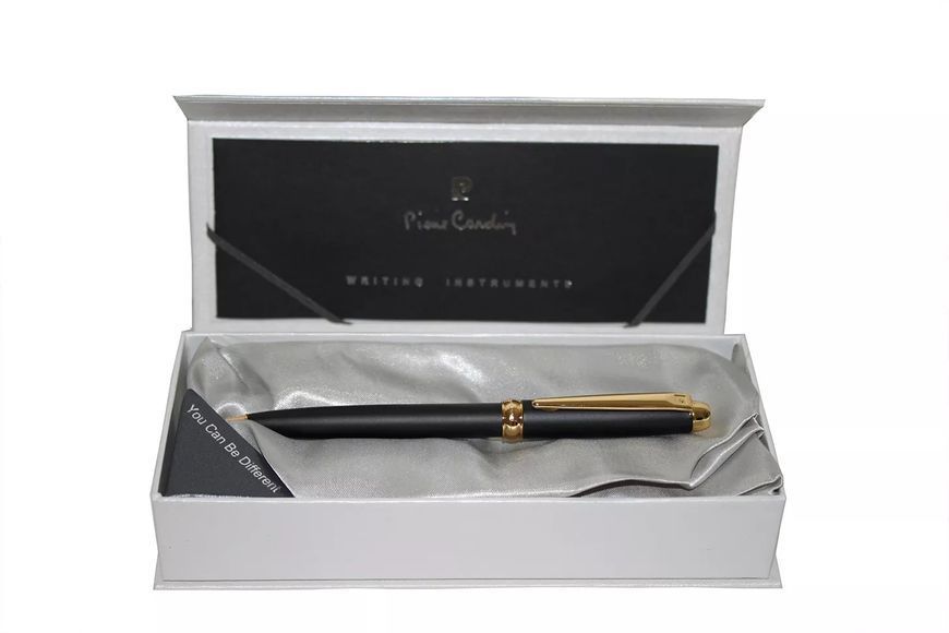 Ручка кулькова Pierre Cardin Traveller Чорна Чорний корпус (4114BP) V77552616 фото