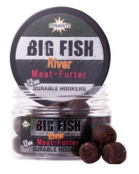 Насадочні Бойли Dynamite Baits Big Fish River Hookbaits - Meat-Furter Durables 12 мм Y33441241 фото