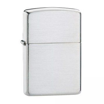 Серебряная Зажигалка Zippo 27 Armor Brushed Finish Sterling Silver 27 V77552699 фото