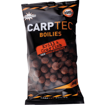 Суха прикормка Dynamite Baits Carp-Tec Krill & Crayfish 15 мм Boilie 1,8 кг DY1772 Y33440081 фото