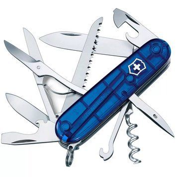 Швейцарський ніж Victorinox Huntsman Ukraine Синьо-жовтий (1.3713.T2.8) V77552983 фото
